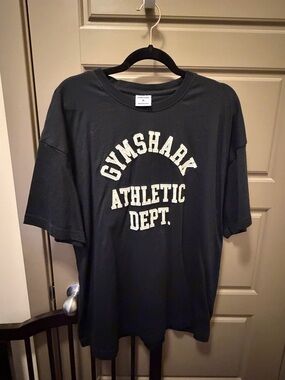 Gymshark Women’s Black Athletic Dept. Graphic Tee